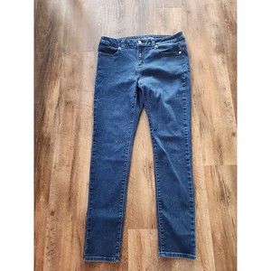 Michael Kors Womens Adult Skinny Jeans Size 8 Navy Blue
